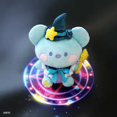 BT21 minini ぬいぐるみキーリング [魔法使い] - コヤ(KOYA)