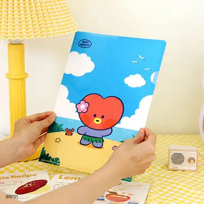 BT21 minini L字ホルダー [バカンス] - タタ(TATA)