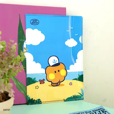BT21 minini L字ホルダー [バカンス] - シューキ(SHOOKY)