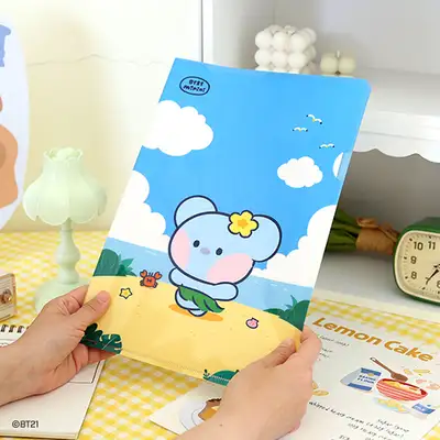 BT21 minini L字ホルダー [バカンス] - KOYA(コヤ)
