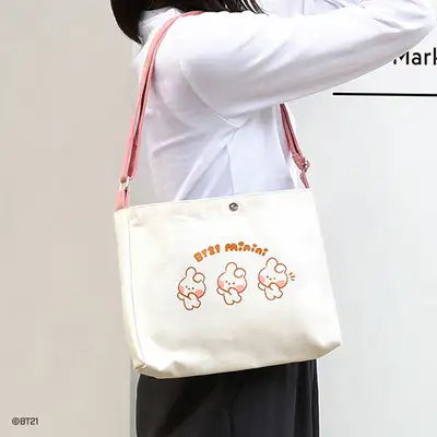 BT21 minini キャンバス クロスバッグ- COOKY