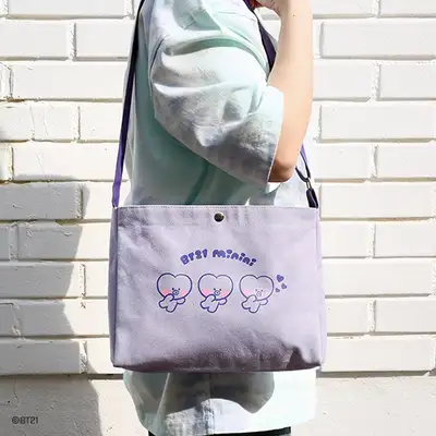 BT21 minini キャンバス クロスバッグ- TATA