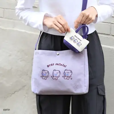 BT21 minini キャンバス クロスバッグ- マング(MANG)