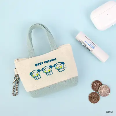 BT21 minini キャンバス ミニ ポーチ - チミー(CHIMMY)
