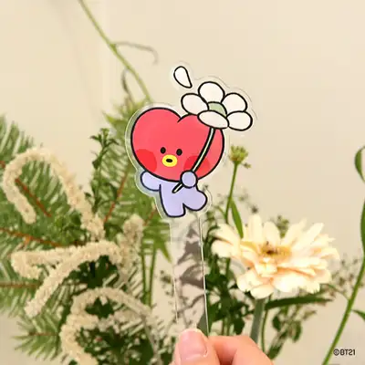 BT21 フォトプロップ [ハッピーフラワー]- タタ(TATA)