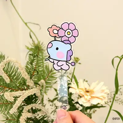 BT21 フォトプロップ [ハッピーフラワー]- マング(MANG)