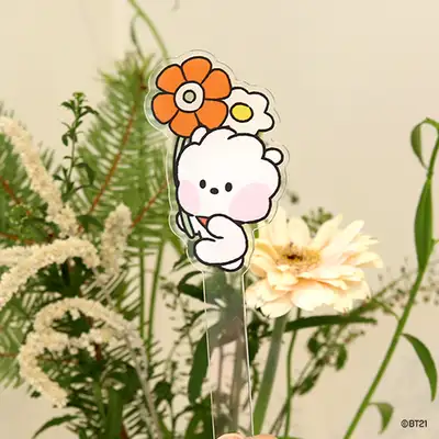 BT21 フォトプロップ [ハッピーフラワー]- アールジェイ(RJ)