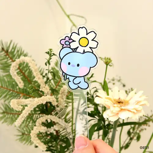 BT21 フォトプロップ [ハッピーフラワー]- コヤ(KOYA) — 1