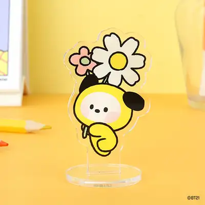 BT21 アクリルスタンド [ハッピーフラワー]- チミ(CHIMMY)