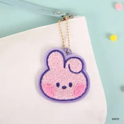 BT21 minini ブークルキーリング- クッキー(COOKY)