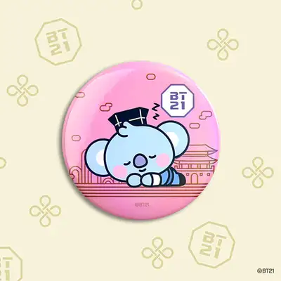 BT21 缶バッジ [韓服]- KOYA