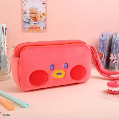 BT21 minini ぬいぐるみペンポーチ- タタ(TATA)