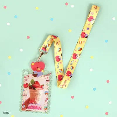 BT21 ネックストラップ [スウィーティ]- タタ(TATA)