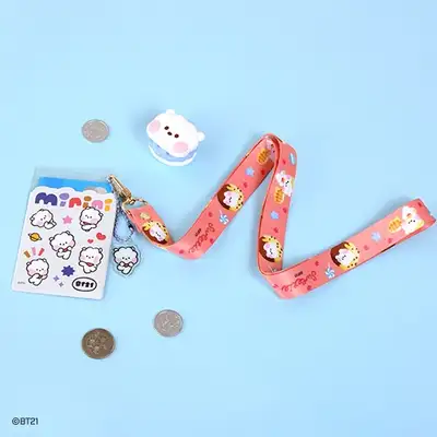 BT21 ネックストラップ [スウィティ]- アールジェイ(RJ)