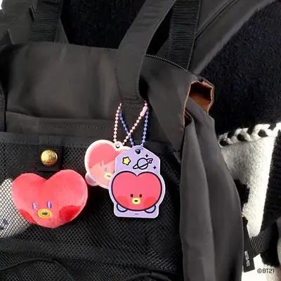 BT21 minini ネームタグ セット- タタ(TATA)
