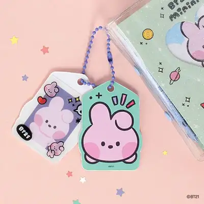 BT21 minini ネームタグセット - クッキー(COOKY)