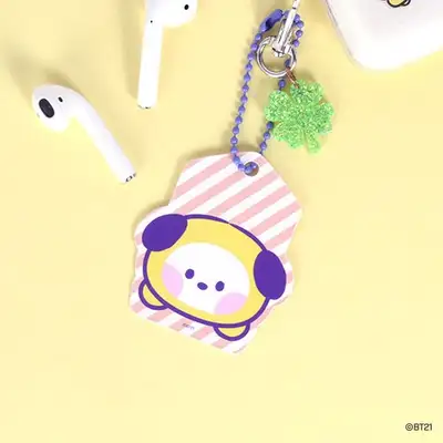 BT21 minini ネームタグセット- チミ(CHIMMY)