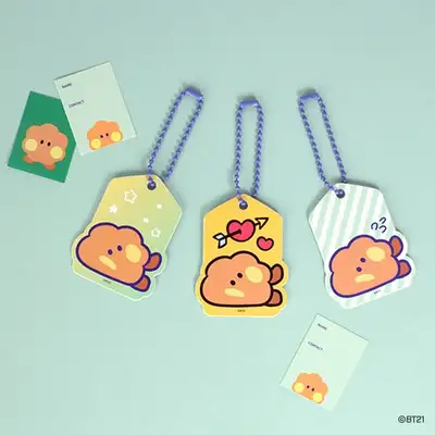 BT21 minini ネームタグセット- シュキ(SHOOKY)