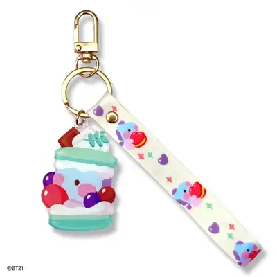 BT21 アクリルストラップキーリング [スウィーティ]-MANG