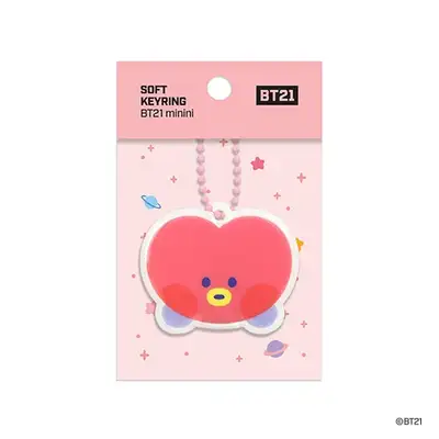 [BT21] minini ソフトキーリング - タタ(TATA)