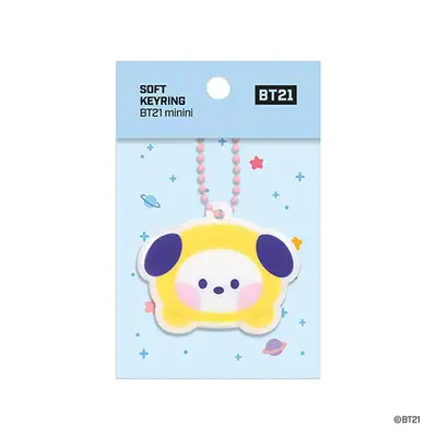 [BT21] minini ソフトキーリング- チミ(CHIMMY)