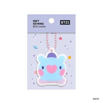 [BT21] minini ソフトキーリング- マン(MANG)