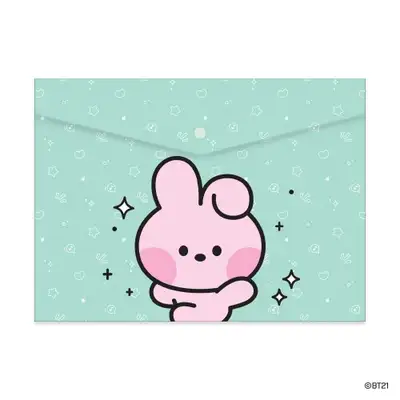 BT21 minini PP ファイルポケット- クッキー(COOKY)