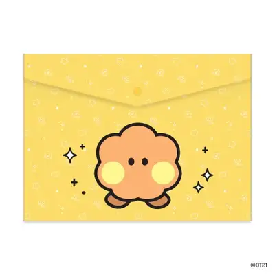 BT21 minini PP ファイルポケット- シューキ(SHOOKY)