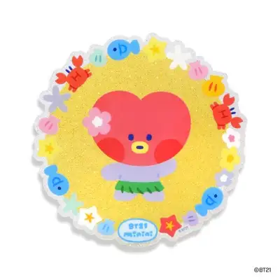BT21 アクリルコースター [サマースカイ]- TATA