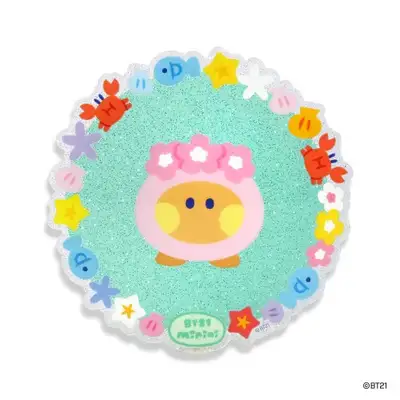 BT21 アクリルコースター [サマースカイ]- SHOOKY