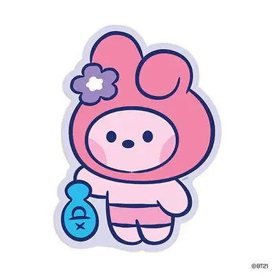 [BT21] マウスパッド [サマースカイ]- クッキー(COOKY)