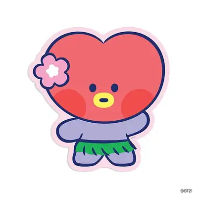 [BT21] マウスパッド [サマースカイ]- タタ(TATA)
