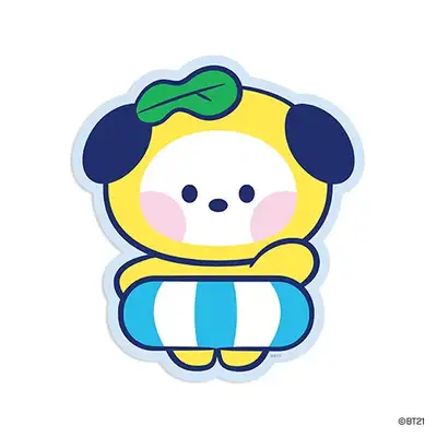 [BT21]マウスパッド [サマースカイ]- チミ(CHIMMY)