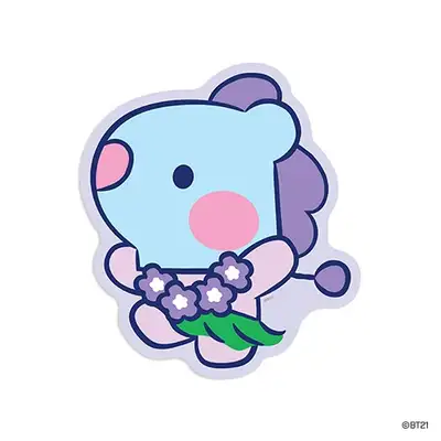 [BT21] マウスパッド [サマースカイ]- マン(MANG)