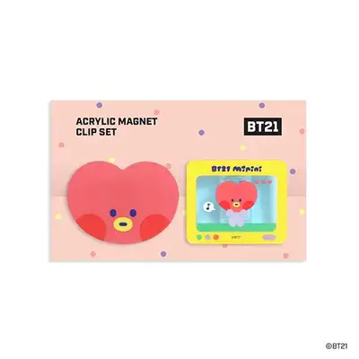 [BT21] ミニニ アクリルマグネットクリップセット- タタ(TATA)