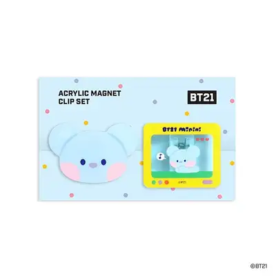 [BT21] ミニニ アクリル マグネット クリップ セット- コヤ(KOYA)