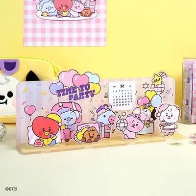 [BT21] アクリルスタンドカレンダー GROUP [パーティ]