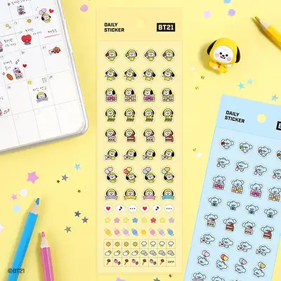 [BT21] ベイビー デイリーステッカー