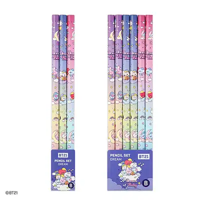 [BT21] えんぴつセット DREAM