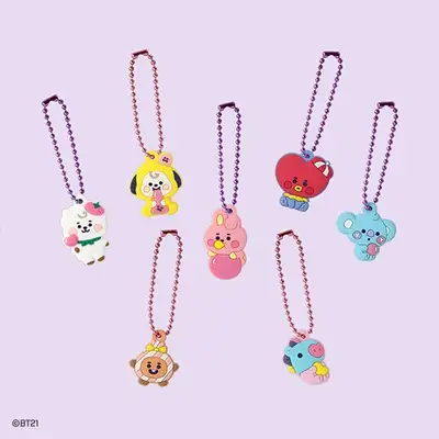 [BT21] シンプルキーリング JELLY CANDY