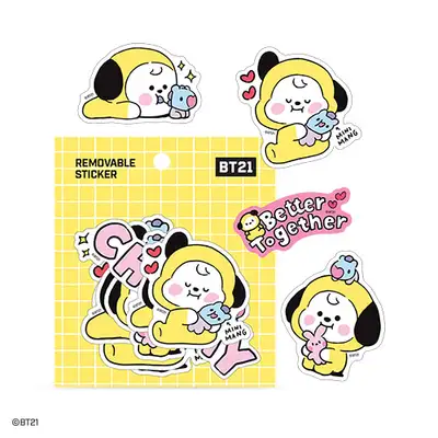[BT21] ベイビー リムーバブル ステッカー LITTLE BUDDY