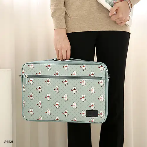 [BT21] Easy Carry笔记本电脑手提袋 复古风 [L] — 4