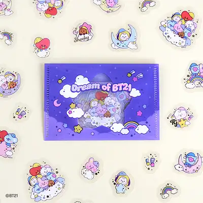 [BT21] ベイビー フレークステッカーパック DREAM