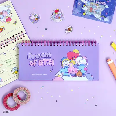 [BT21] ベイビー ウィークリー プランナー DREAM
