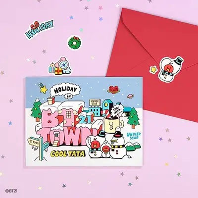 [BT21] ポストカードセット-BT21 TOWN