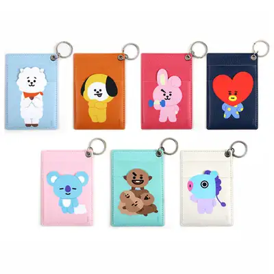 [BT21] キーリングカードホルダー