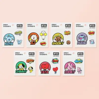 [BT21] エポキシスティッカー - G