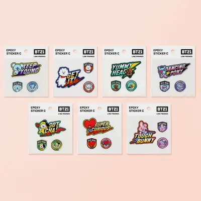 [BT21] エポキシステッカー - C