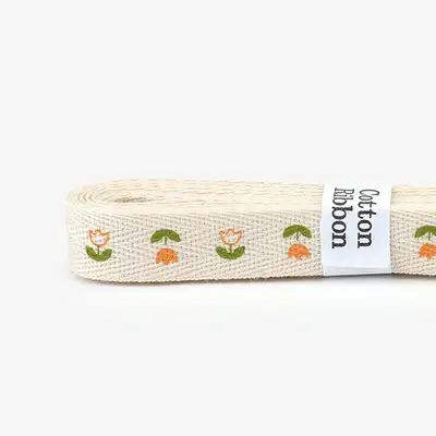 [100Y] Cotton Ribbon Vol.6 - 38 Tulip