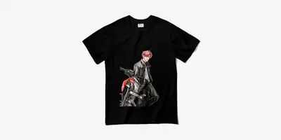 ヒュリョン 半袖プリントTシャツ